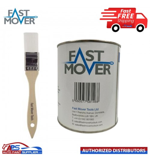 FMT5013 BRUSHABLE SEAM SEALER,1KG TIN Rubber Waterproof+ Nylon Seam Sealer Brush